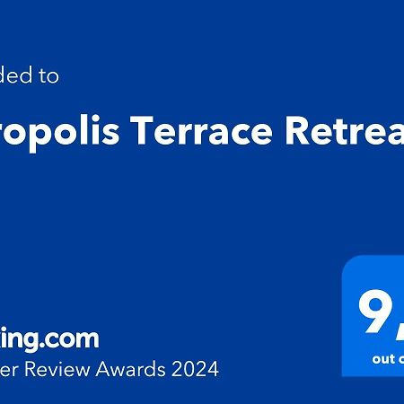 Apartament Acropolis Terrace Retreat Ateny Zewnętrze zdjęcie